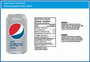 Diet Pepsi Ingredients Overview